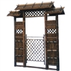 Asian Style Zen Garden Gate 7ft Tall