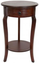 26" Classic Round End Table w/ Drawer