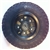 200x50 - 8" pneumatic tire w/5 spoke rim and 12mm I.D. bearings