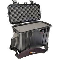 Pelican 1430 Top Loader Case w/Foam (strap shown is not included)