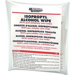 MG Chemicals 824-W (500 box) - 99.9% Isopropyl Alcohol Wipes