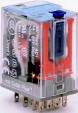 Releco C9A41X/12DC Miniature Relay 4-pole 12VDC with LED