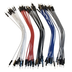 OSEPPâ„¢ LS-MMPJ-6 Jumper Wire - M/M, 6" (50 piece)