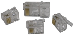 4P/4C Modular Plug Package/50
