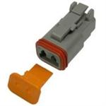 2W MALE HOUSE/LOCK DT06-2S&W2S