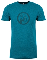 Next Level Unisex CVC Crewneck T-Shirt (Teal)