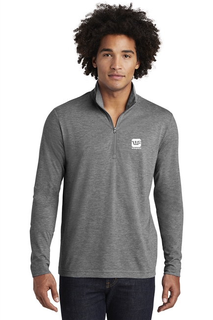 Men's Sport-Tek PosiCharge Tri-Blend 1/4-Zip Pullover