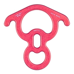 Climb Right Aluminum figure 8 descender W/ears