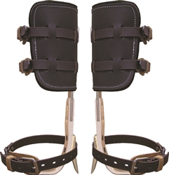 Climb Right "CTB" QUICK CHANGE ALUMINUM CLIMBERS W LOWER STRAPS & SUPER PADS