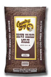 Country Boy Brown Colored Mulch