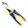 Irwin 2078306 Diagonal Cutting Pliers, 6 in OAL, 13/16 in Jaw Opening, Blue/Yellow Handle, Cushion Grip Handle