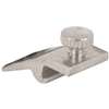Make-2-Fit PL 7947 Storm Door Panel Clip, 1 in L x 1/2 in W x 5/16 in D Dimensions, Aluminum, Mill, Silver