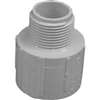 IPEX 435618 Pipe Adapter, 1-1/4 x 1 in, Slip x MPT, PVC, White, SCH 40 Schedule, 370 psi Pressure