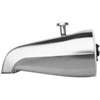 Plumb Pak PP825-31 Bathtub Spout, 9 in L, 3/4 in Connection, IPS, Chrome-Plated, For: 1/2 in or 3/4 in Pipe