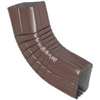Amerimax 2526519HPC Gutter Side Elbow, Aluminum, Brown