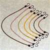STRCH CORD POLYP RD/YEL 8X18IN - Case of 10