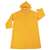 Diamondback PY-800XXL Raincoat, 2XL, Polyester/PVC, Yellow, Comfortable Corduroy Collar, Double Fly Snap Closure, Knee