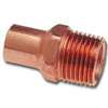 Elkhart Products 104-2 Series 30436 Street Pipe Adapter, 1/2 in, FTG x MIP, Copper
