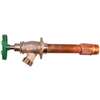 Arrowhead Brass 455-12LF Frost-Free Standard Wall Hydrant, 12 in L, 1/2 x 3/4 in, FIP x MIP x Male Hose Thread, 125 psi