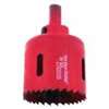 Morse MHSA Series MHSA34C Hole Saw, 2-1/8 in Dia, 1-15/16 in D Cutting, 3/8 in Arbor, 4/6 TPI, Bi-Metal Cutting Edge