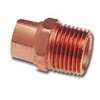 Elkhart Products 80310CP Pipe Adapter, 1/2 in, Sweat x MIP, Copper