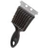 Omaha SP2403L Grill Brush, 2-1/4 in L Brush, 2-1/4 in W Brush, Stainless Steel Bristle, Plastic Handle, 8 in L