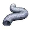 Lambro 414 Flexible Air Connector, 4 in, 25 ft L, Aluminum