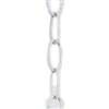 Westinghouse 7067000 Fixture Chain, 3 ft L, Metal, White