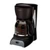 Mr. Coffee SK13-RB Coffee Maker, 11.76 in W, 12.56 in H, 8.43 in D, 12 Cups, 900 W, Black
