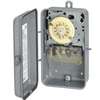 Intermatic T101R Mechanical Timer Switch, 40 A, 120 V, 3 W, 24 hr Time Setting, 12 On/Off Cycles Per Day Cycle, Gray