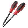 Gardner Bender SCE-3262 Screwdriver Set, 2-Piece, Vanadium Steel, Red