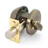 1-CYLINDR DEADBOLT K4 ANT BRSS - Case of 4