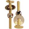 Plumb Pak PP835-150 Bolt Set, 2-1/4 in Dimensions, Brass