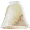 Westinghouse 8142200 Light Shade, Bell, Glass, Brown