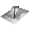 Selkirk SURE-TEMP Premium Series 208825 Roof Flashing, 31-7/8 in OAL, 27 in OAW, Aluminum, Gray