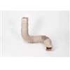 Amerimax Flex-A-Spout Series 85014 Downspout Extension, 22 to 55 in L Extended, Vinyl, Tan