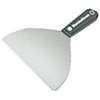 Marshalltown M5743 Flex Scraper, 4 in W Blade, HCS Blade, Flexible Blade, Plastic Handle
