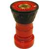 Abbott Rubber JAHN-150 Hose Nozzle, 1-1/2 in, NPT, Thermoplastic Rubber, Brass