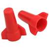 Gardner Bender WingGard 86 16-086 Wire Connector, 22 to 6 AWG Wire, Steel Contact, Red, 125/JAR