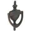 Schlage SC2-3125-716 Door Knocker, Solid Brass, Aged Bronze, 3-15/16 in Mounting Hole