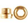 Danco 30019E Faucet Seat, 7/16-24 Thread, Bibb, 13/32 in H, Brass, For: American Standard Faucets