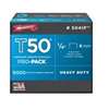 Arrow T50 Series 504IP Staple, For: ETF50PBN, ETFX50, CT50, 5100 Stapler, 3/8 in W Crown, 1/4 in L Leg