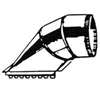 Imperial GV0945-C Duct Take-Off, Adjustable, 6 in Duct, 30, Steel