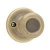 Kwikset Signature Series 488T 5 CP Dummy Knob, Tylo Design, Antique Brass, Residential, 1-3/4 to 1-3/8 in Thick Door
