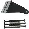 Wright Products V1020RJBBL Repair Jamb Bracket, Black, For: V820 Screen Door Closer
