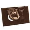 Hubbell 5180-7 Cover, Flip, Snap, 2-13/16 in L, 4-9/16 in W, 1-Gang, Metal, Bronze, 6/CD, Powder-Coated