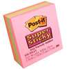 Post-it 4645-35SAN Super Sticky Note, Assorted Neon