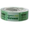 Painter's Mate 667017 Painter's Tape, 60 yd L, 1.41 in W, Rubber Backing, Green