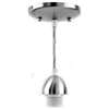 Westinghouse 7028400 Mini Pendant Light Fixture, 1-Lamp, Incandescent Lamp, Brushed Nickel Fixture