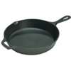 Lodge L10SK3 Pre-Seasoned Skillet, 12 in Dia, Iron, Black